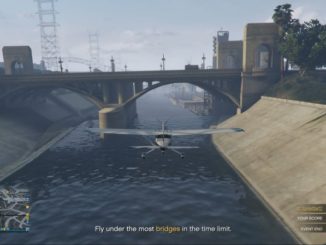GTA ONLINE: Létání pod mosty v časovém limitu (PS4)