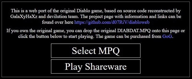 Diablo 1 online - 2