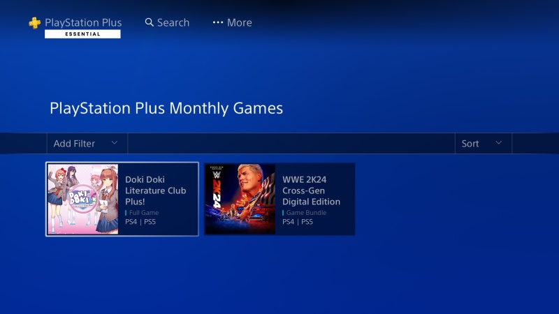 PS Plus monthly games 10-2024